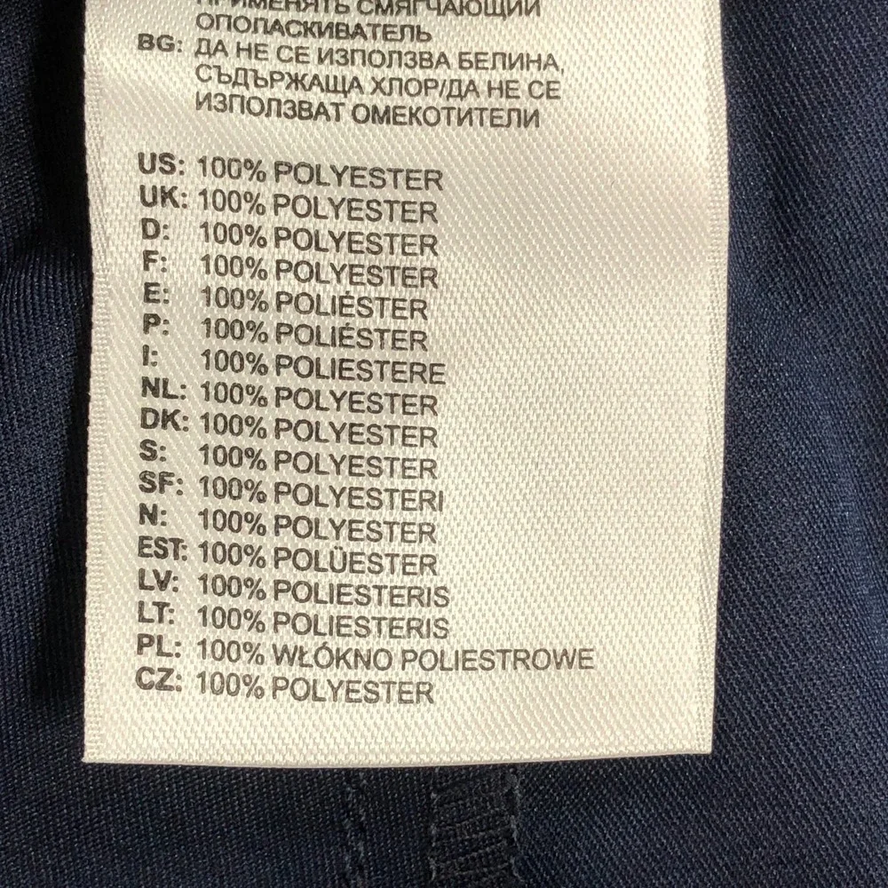 Adidas Mens Golf Pants 34x32 Navy Blue Climalite Pinstripe Performance NWT